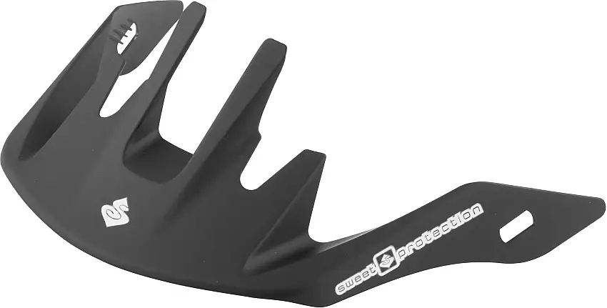 Skärm Sweet Protection Bushwhacker II matt svart/blankvit one-size