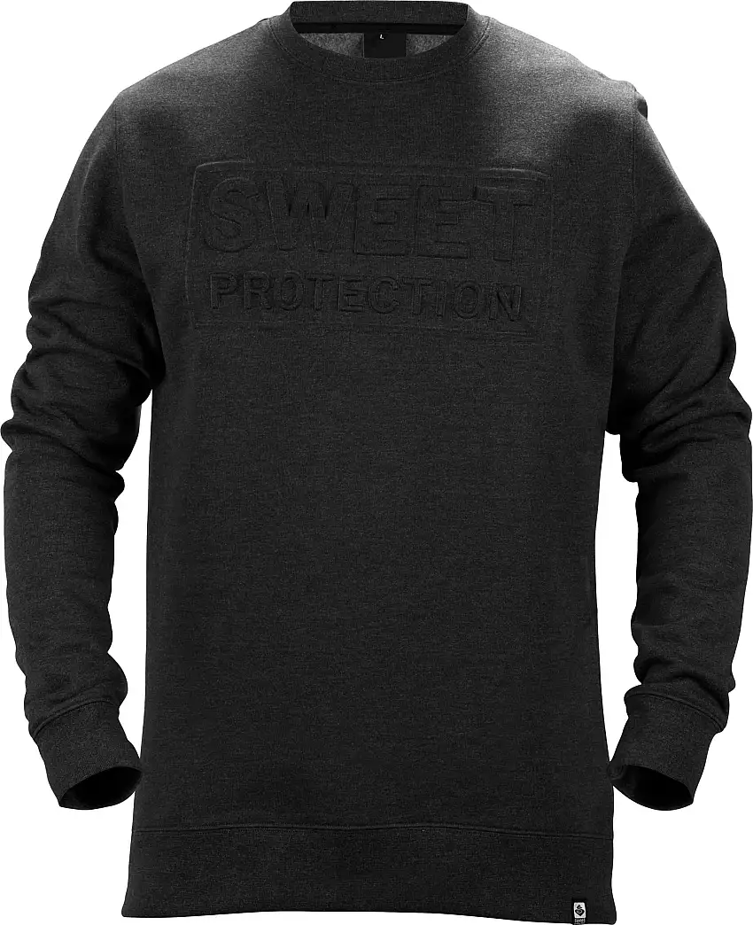 Tröja Sweet Protection Embossed Sweater svart