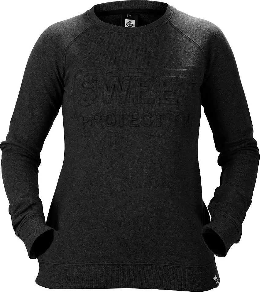 Tröja Sweet Protection Embossed Sweater dam svart