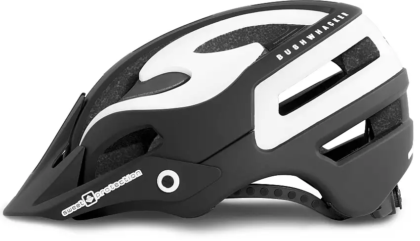 Cykelhjälm Sweet Protection Bushwhacker II matt svart/blankvit