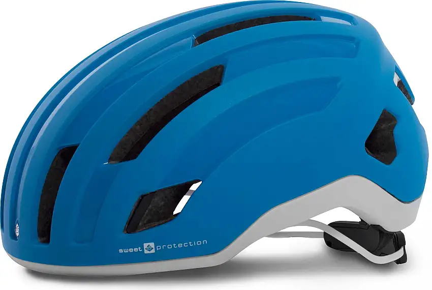 Cykelhjälm Sweet Protection Outrider blå metallic/vit