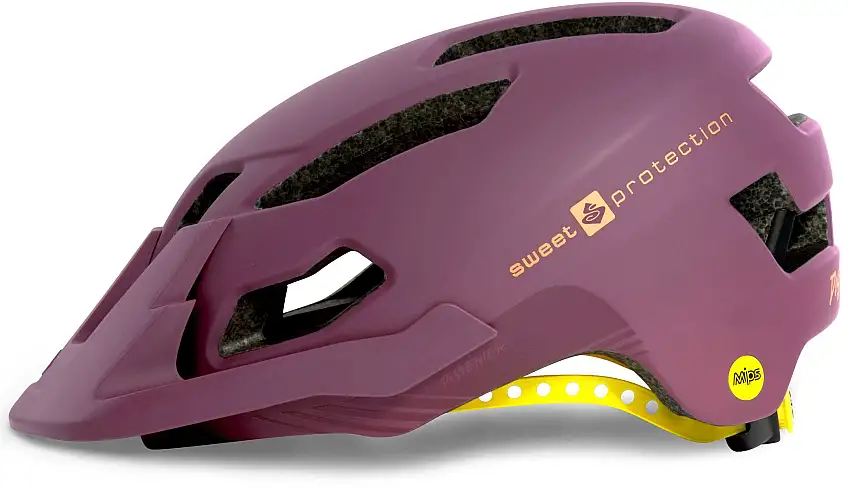Cykelhjälm Sweet Protection Dissenter MIPS dam matt lila
