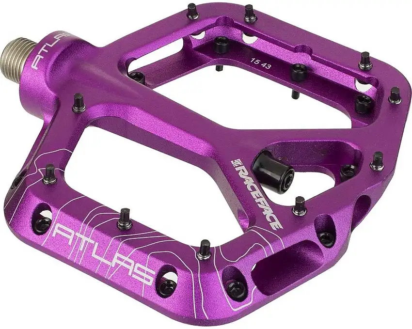 Cykelpedaler Race Face Atlas lila