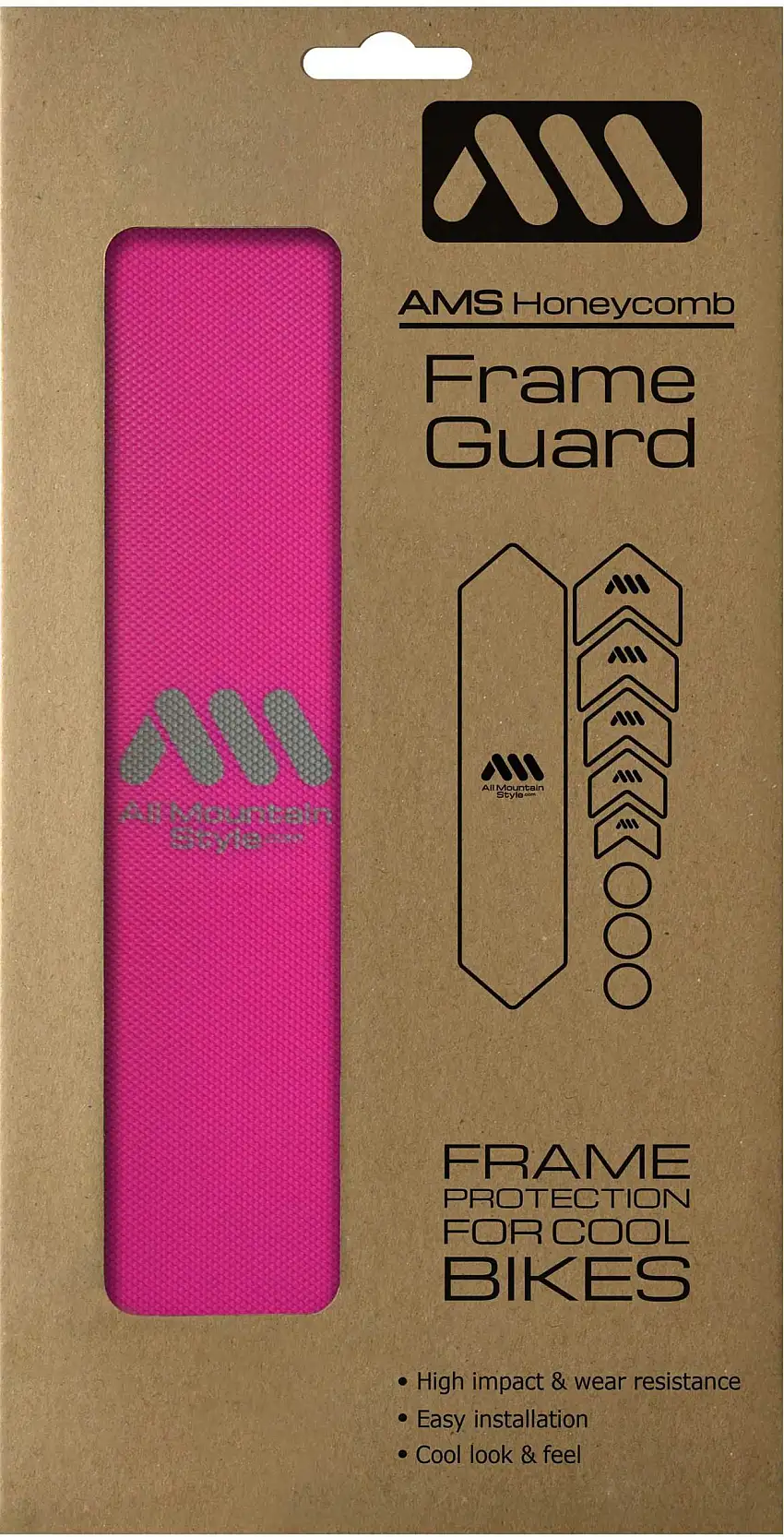 Ramskydd AMS Honeycomb magenta