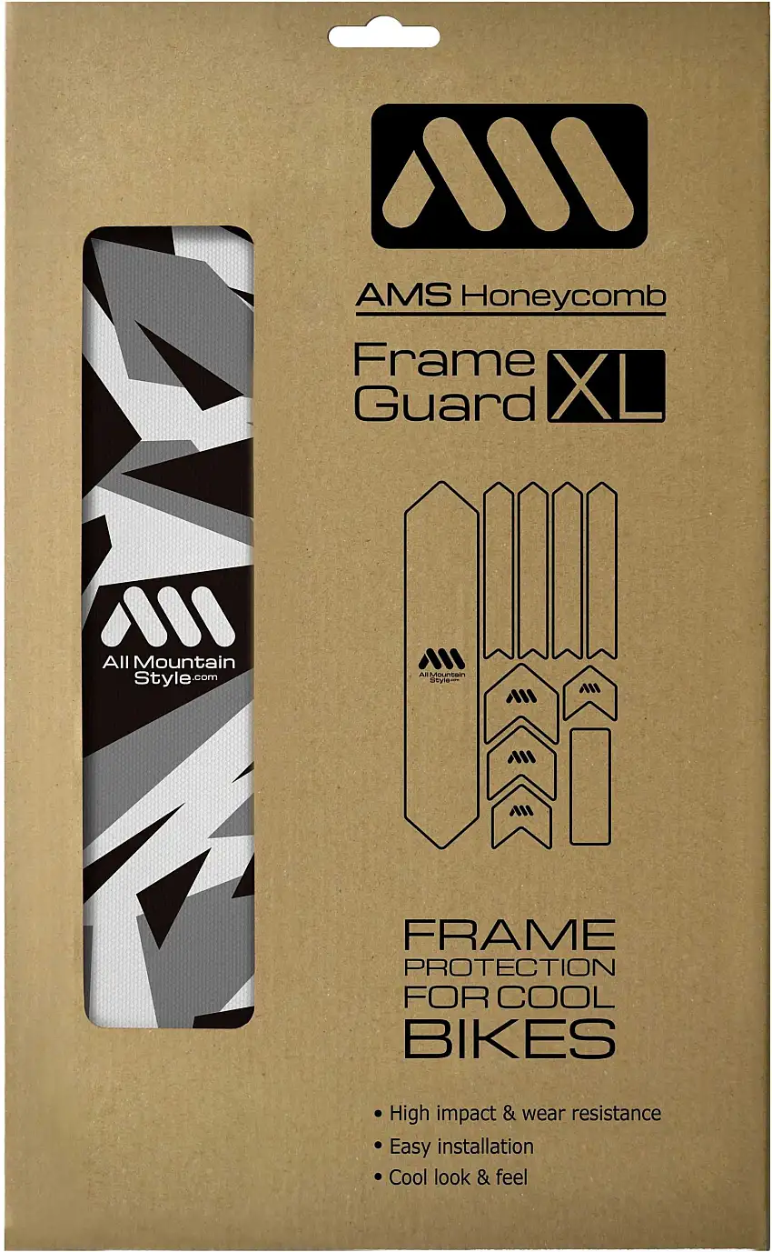Ramskydd AMS Honeycomb XL transparent/digital camo