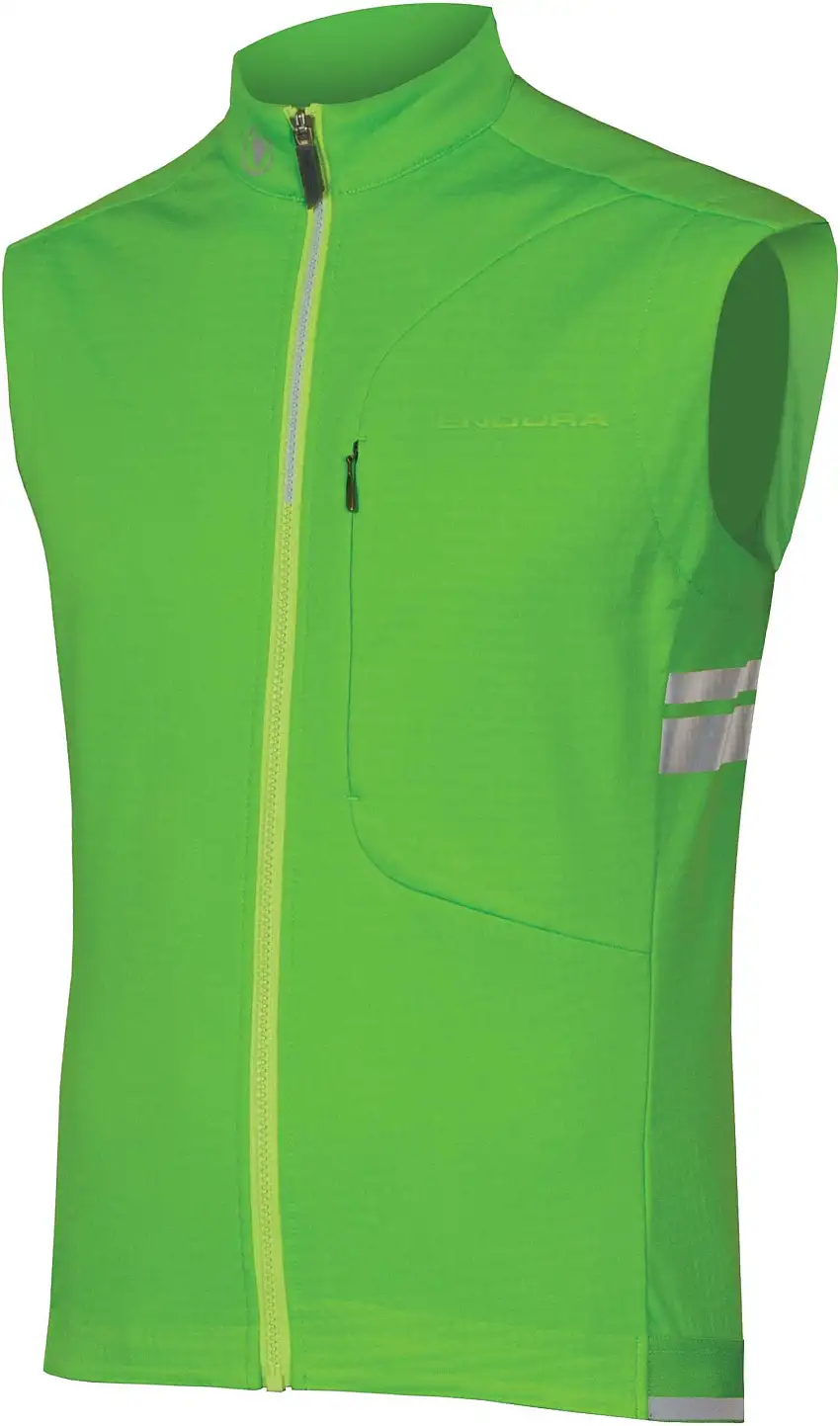 Väst Endura Windchill hi-vis grön