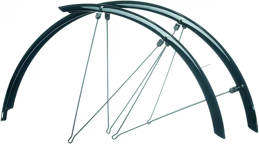 Skärmset MADE med stag 28" svart