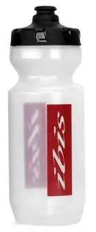 Flaska Ibis Purist 650 ml transparent/röd