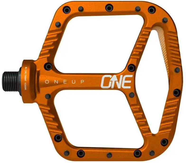 Cykelpedaler OneUp Flat Aluminum orange