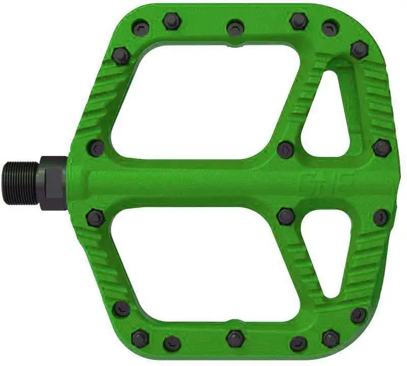 Cykelpedaler OneUp Flat Composite grön