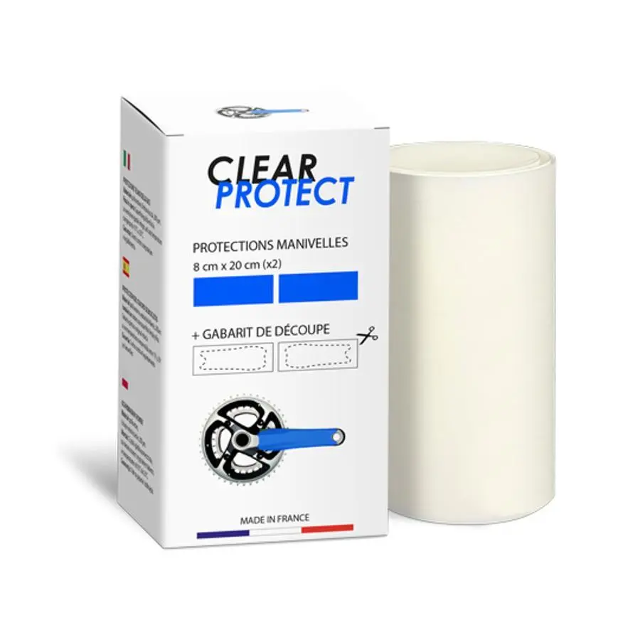 Skydd för handtag i blank finish ClearProtect