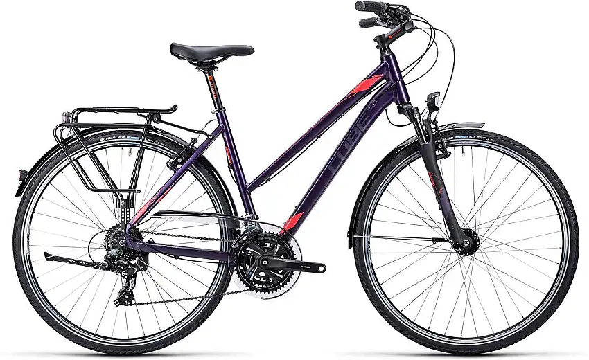 Cube Touring Trapeze lila/röd