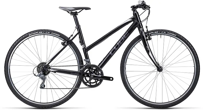 Cube SL Road Trapeze svart/grå/vit