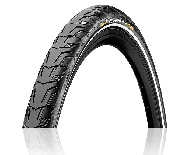 Cykeldäck Continental RIDE City ExtraPuncture Belt 42-622 (28x1.60") svart/reflex