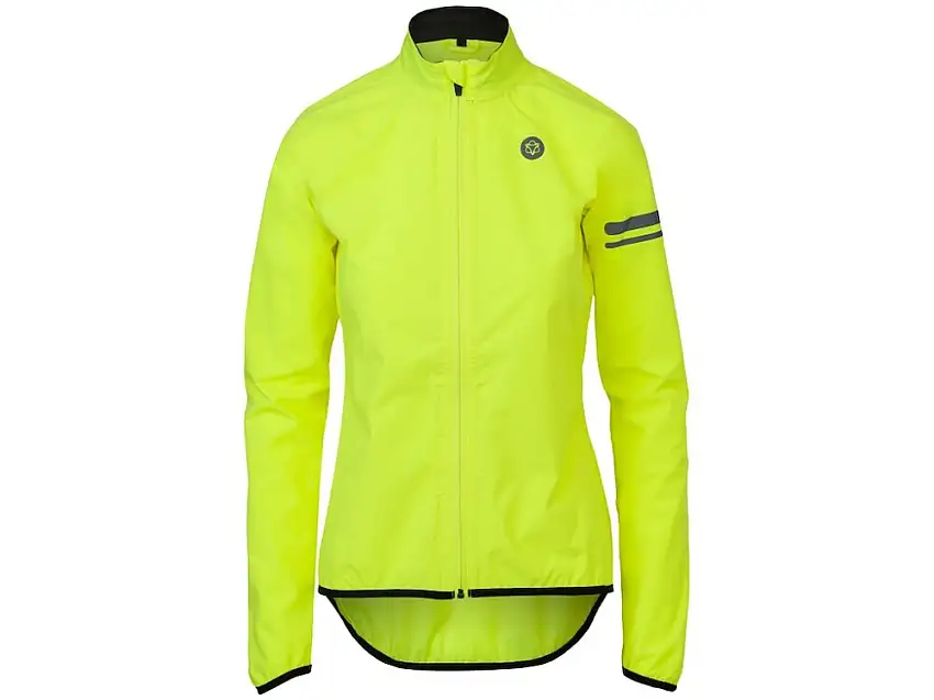 AGU Essential Rain cykeljacka Hi-Vis Neon Gul dam