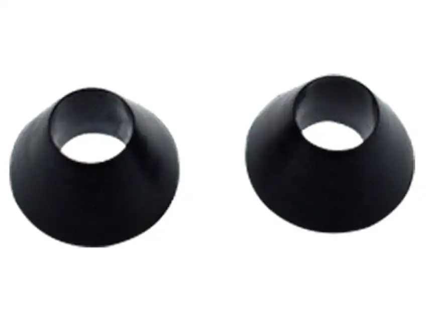 X-Sauce ventiladapter svart 2 st.
