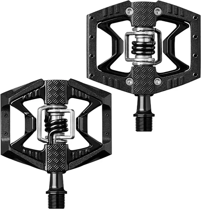 Cykelpedaler Crankbrothers Double Shot 3 svart inkl. pedalklossar