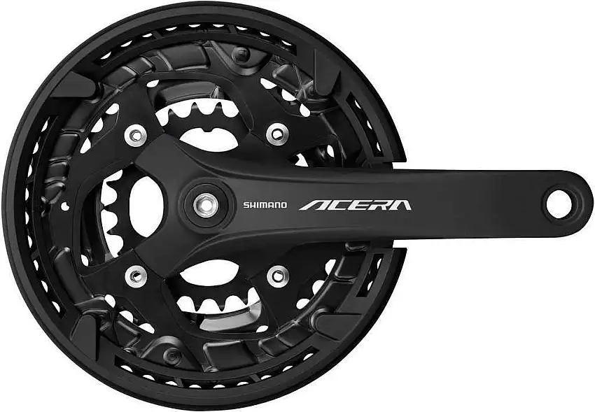 Vevparti Shimano Acera FC-T3010 3 x 9 växlar 48/36/26T med kedjeskydd 175 mm svart
