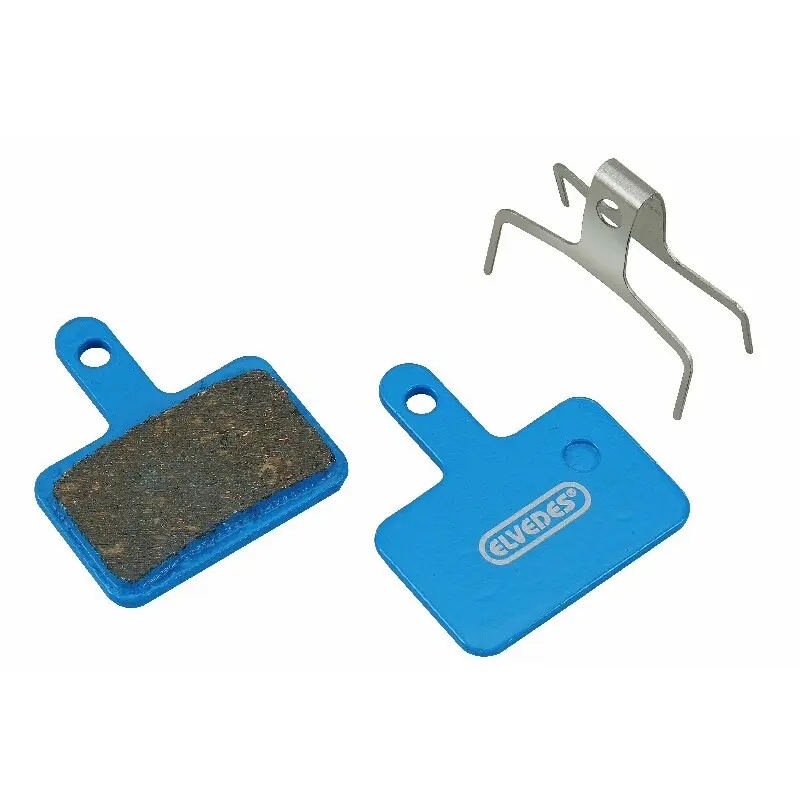 Ett par 25 ekologiska bromsbelägg för cykel Elvedes Shimano BR-M375, M415-M495, M515, M525