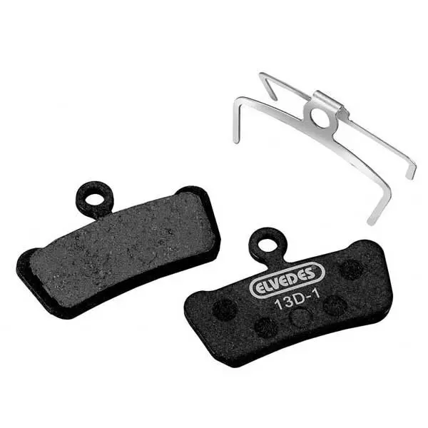Ett par bromsbelägg i metall/kol för cykel Elvedes SRAM Guide / Avid XO Trail
