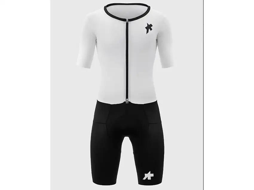 Assos Equipe RSR Traitor speedsuit S11 vit/svart herr