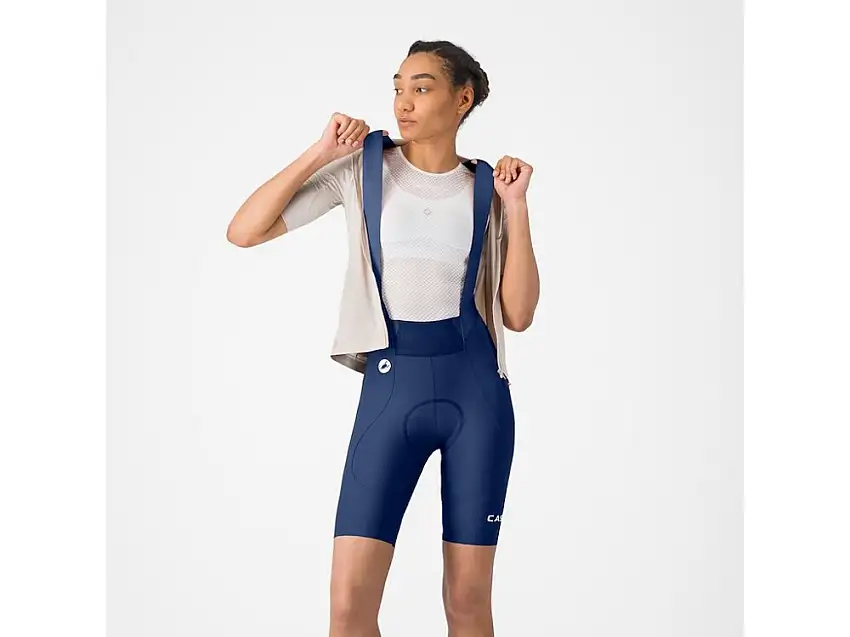 Castelli Espresso 2 W DT bibshorts belgian blue dam