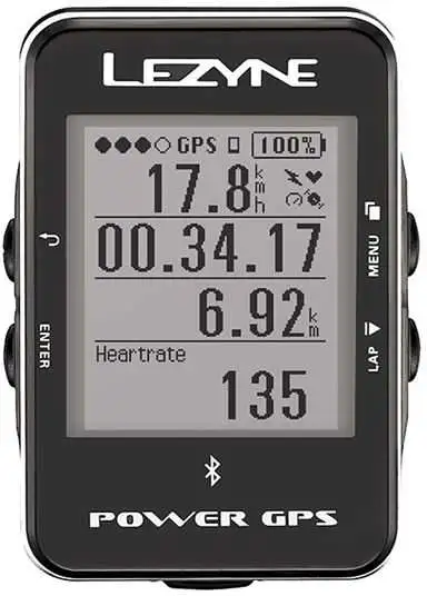 Cykeldator Lezyne Power Gps svart