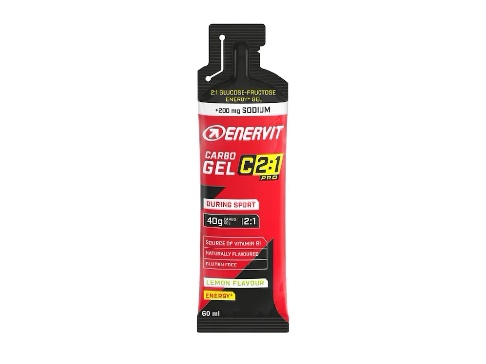 Enervit C2:1 Carbo Gel lemon med sodium 60 ml