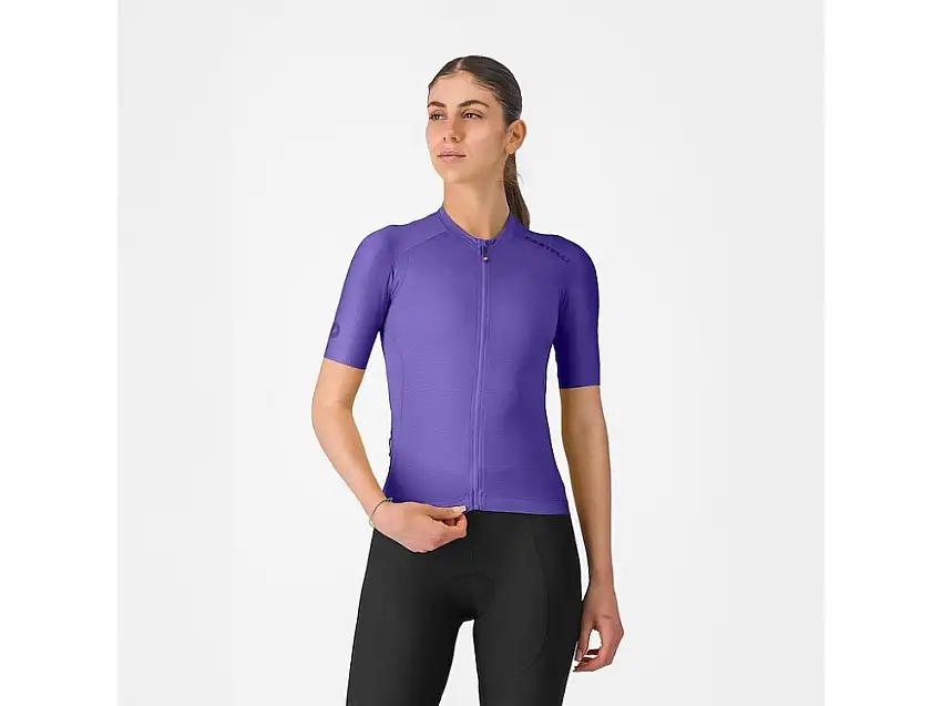Castelli Espresso 2 W kortärmad cykeltröja ultraviolett dam