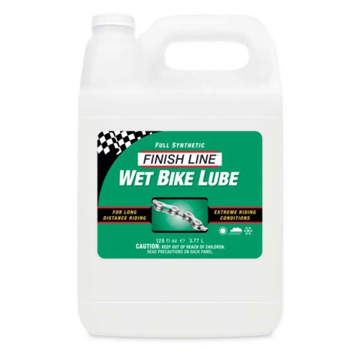 Smörjmedel levererat per 1 Finish Line Wet (128oz)