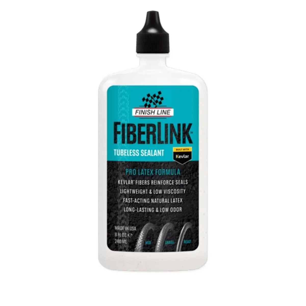 Anti-punkturvätska Finish Line Fiberlink Pro Latex 8oz