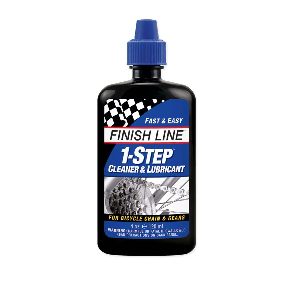 Finishline 1-stegs rengöringsmedel - 120 ml (4 oz)