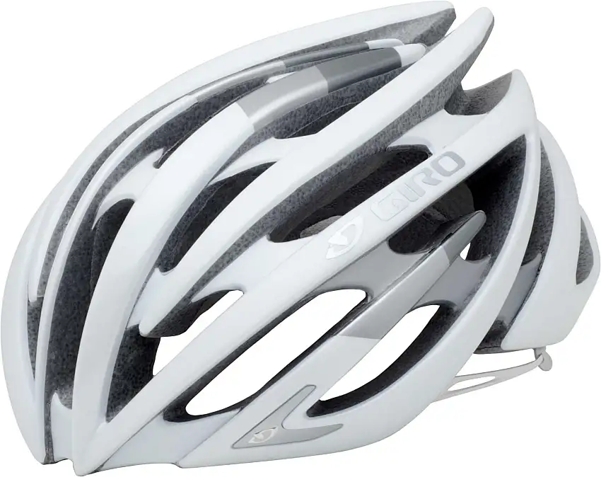 Cykelhjälm Giro Aeon mattvit/silver
