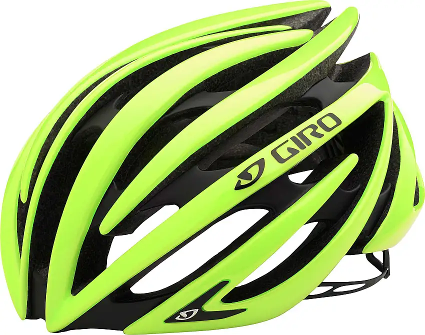 Cykelhjälm Giro Aeon hi-vis gul