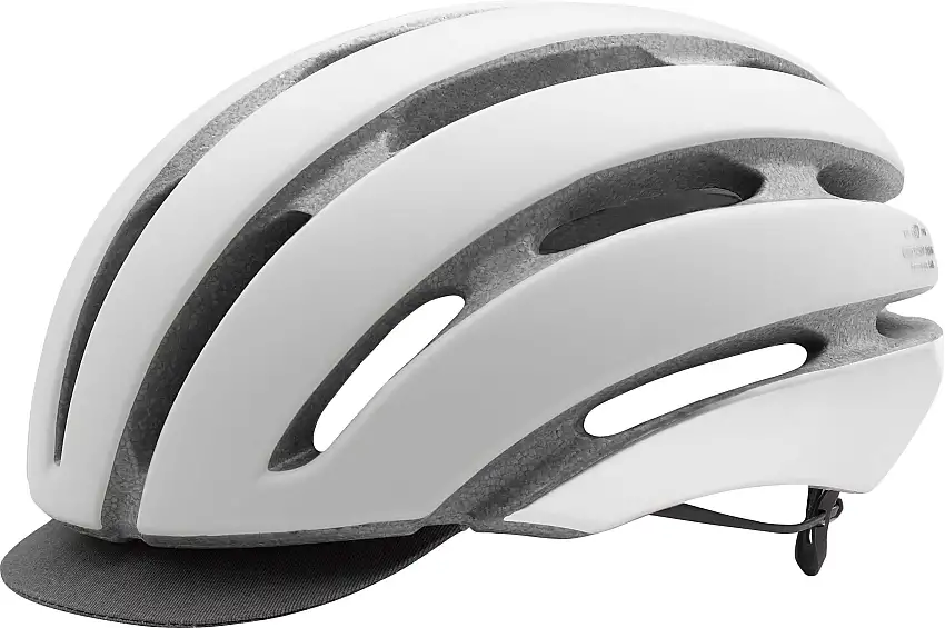 Cykelhjälm Giro Aspect matt vit/grå