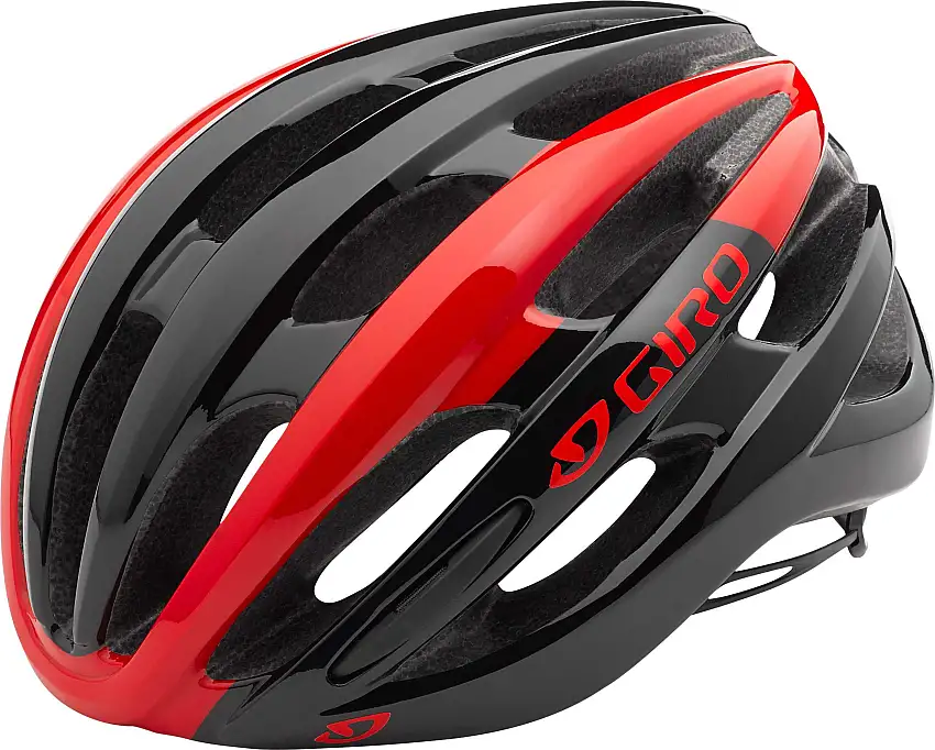 Cykelhjälm Giro Foray röd/svart