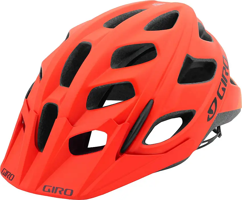 Cykelhjälm Giro Hex röd/neongul
