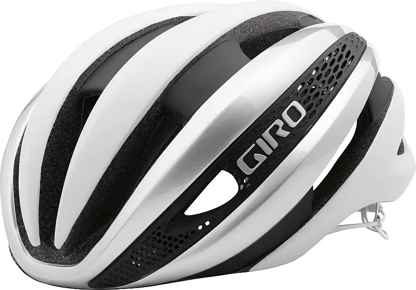 Cykelhjälm Giro Synthe MIPS vit/silver