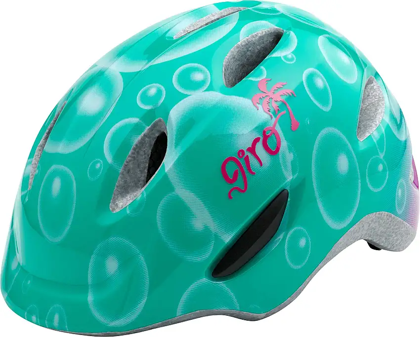 Cykelhjälm Giro Scamp turkos/magenta