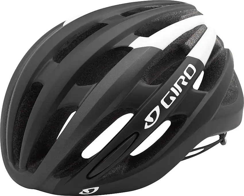Cykelhjälm Giro Foray MIPS svart/vit