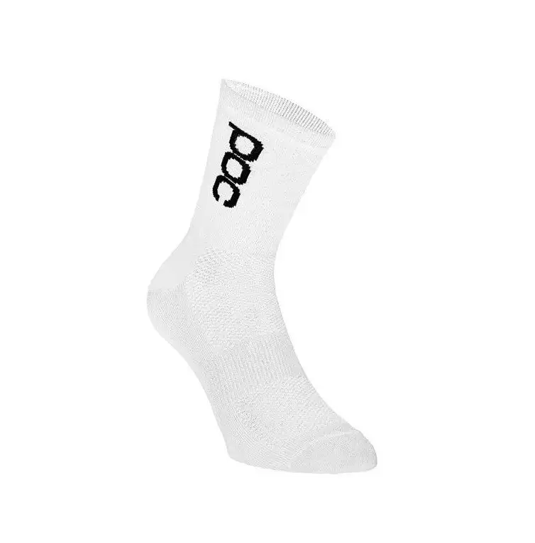 Strumpor POC Essential Road LT vit