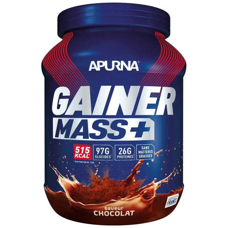Potatis Apurna Gainer Mass Plus - Chocolat - 1.1 Kg