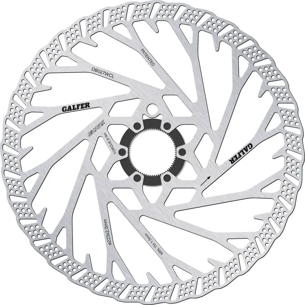Bromskiva Galfer Bike Wave Shark Center Lock