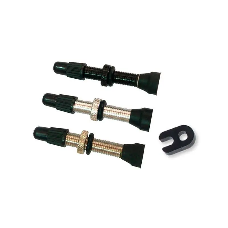 Aluminium ventiladapter presta tubeless Ges