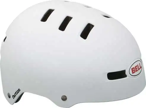 Cykelhjälm Bell Faction matt vit