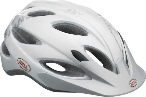 Cykelhjälm Bell Strut vit/silver