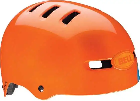 Cykelhjälm Bell Faction Sugar Skull orange