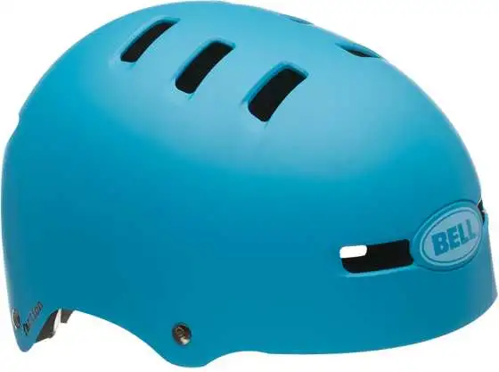 Cykelhjälm Bell Faction Sugar Skull blå