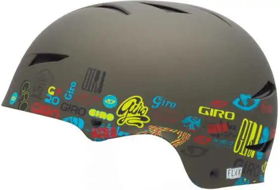 Cykelhjälm Giro Flak grå