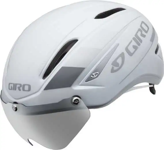 Cykelhjälm Giro Air Attack Shield vit